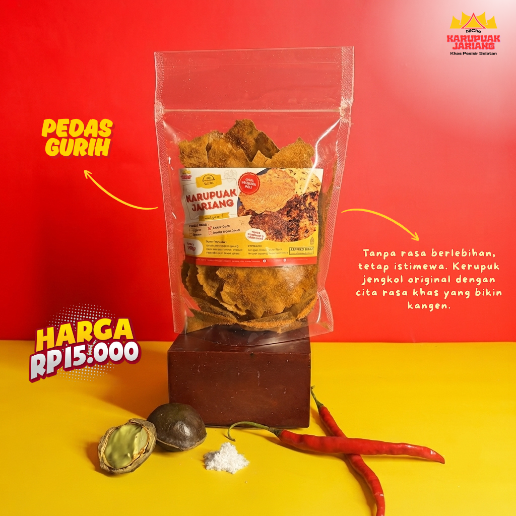 Karupuak Jariang Rasa Pedas Gurih